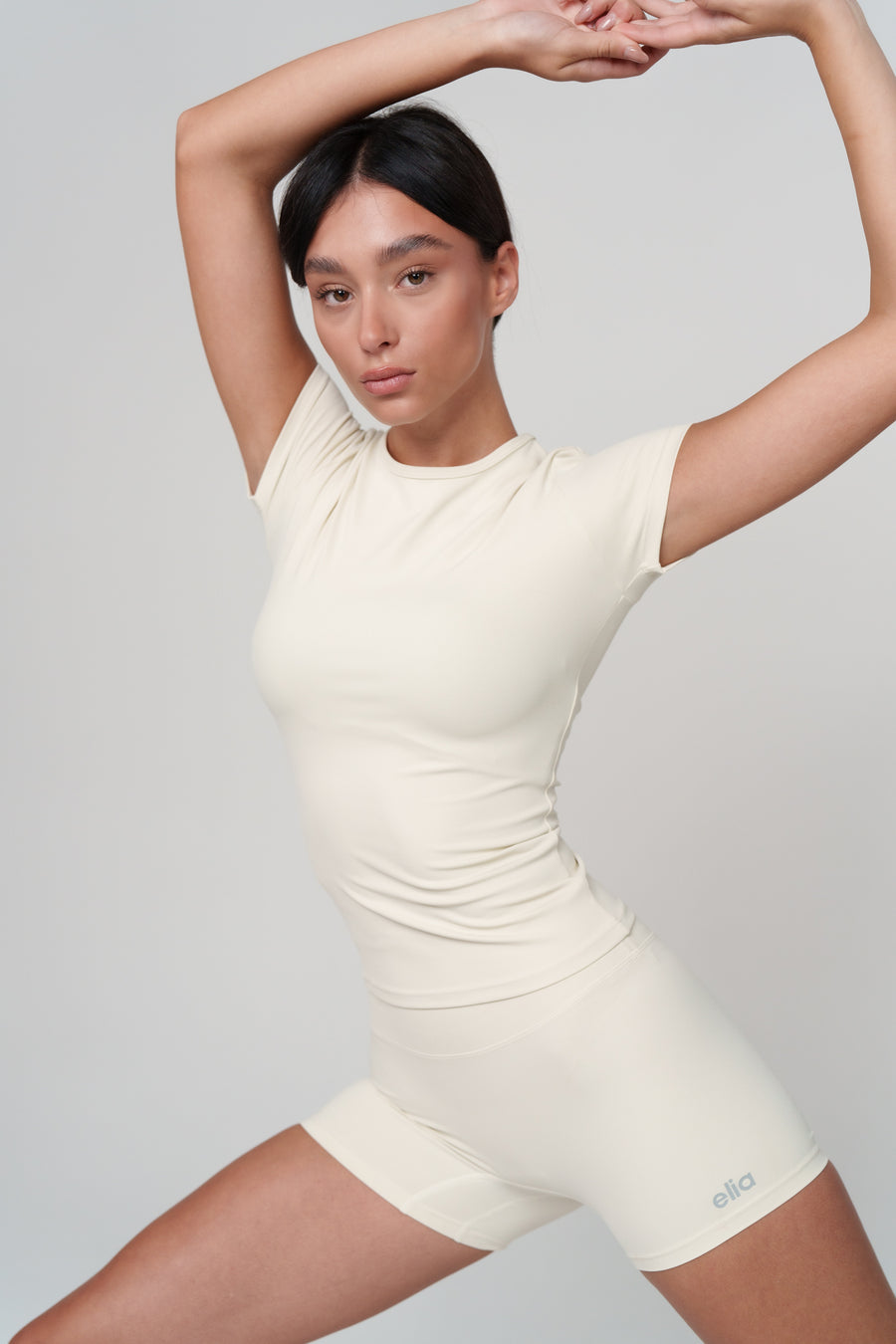 Creme Short Sleeve Top — drugi ugao