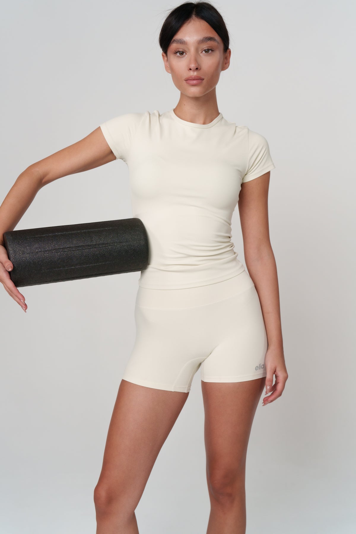 Creme Short Sleeve Top