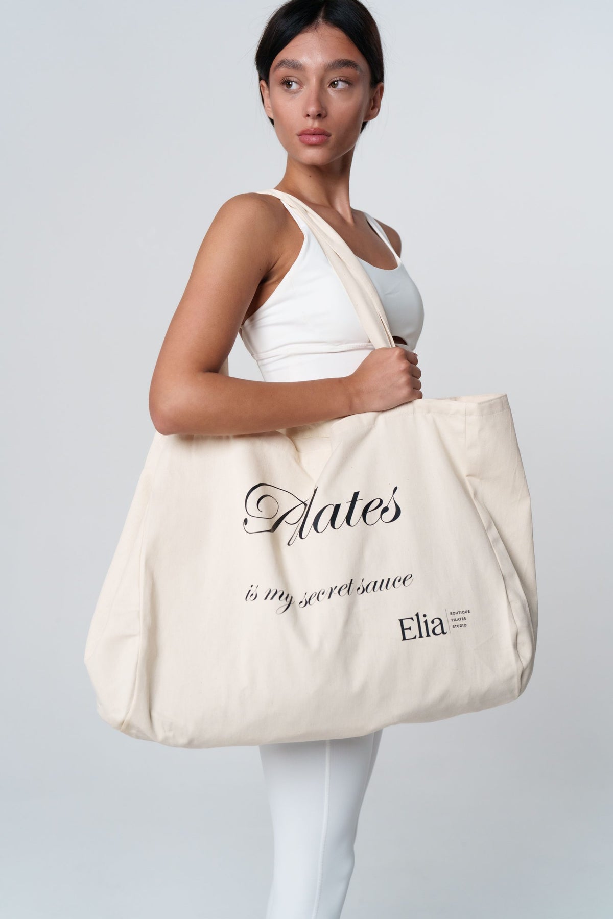 Pilates Tote Bag "Pilates is my secret sauce" Ceger