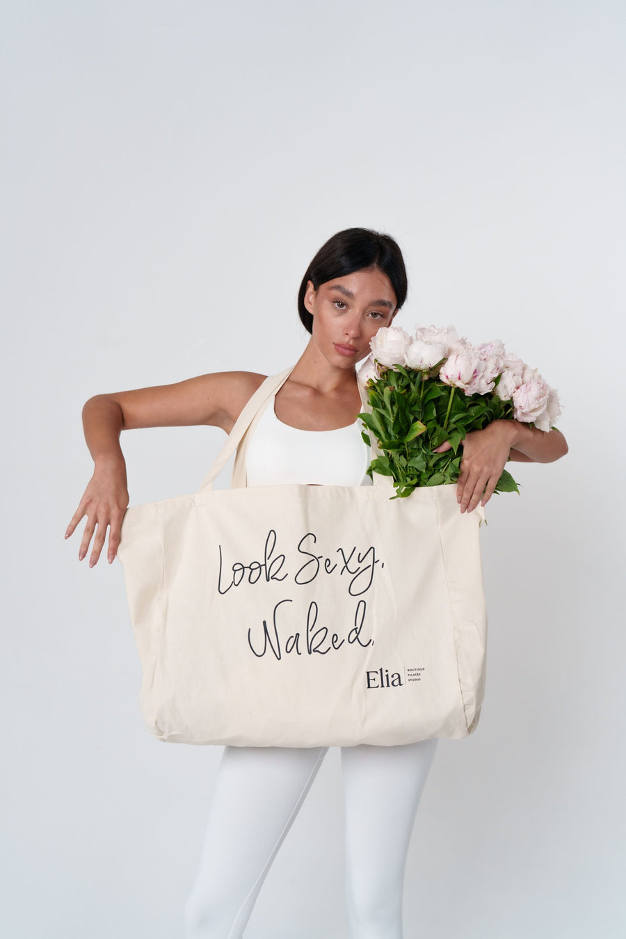 Pilates Tote Bag "Look Sexy Naked" Ceger