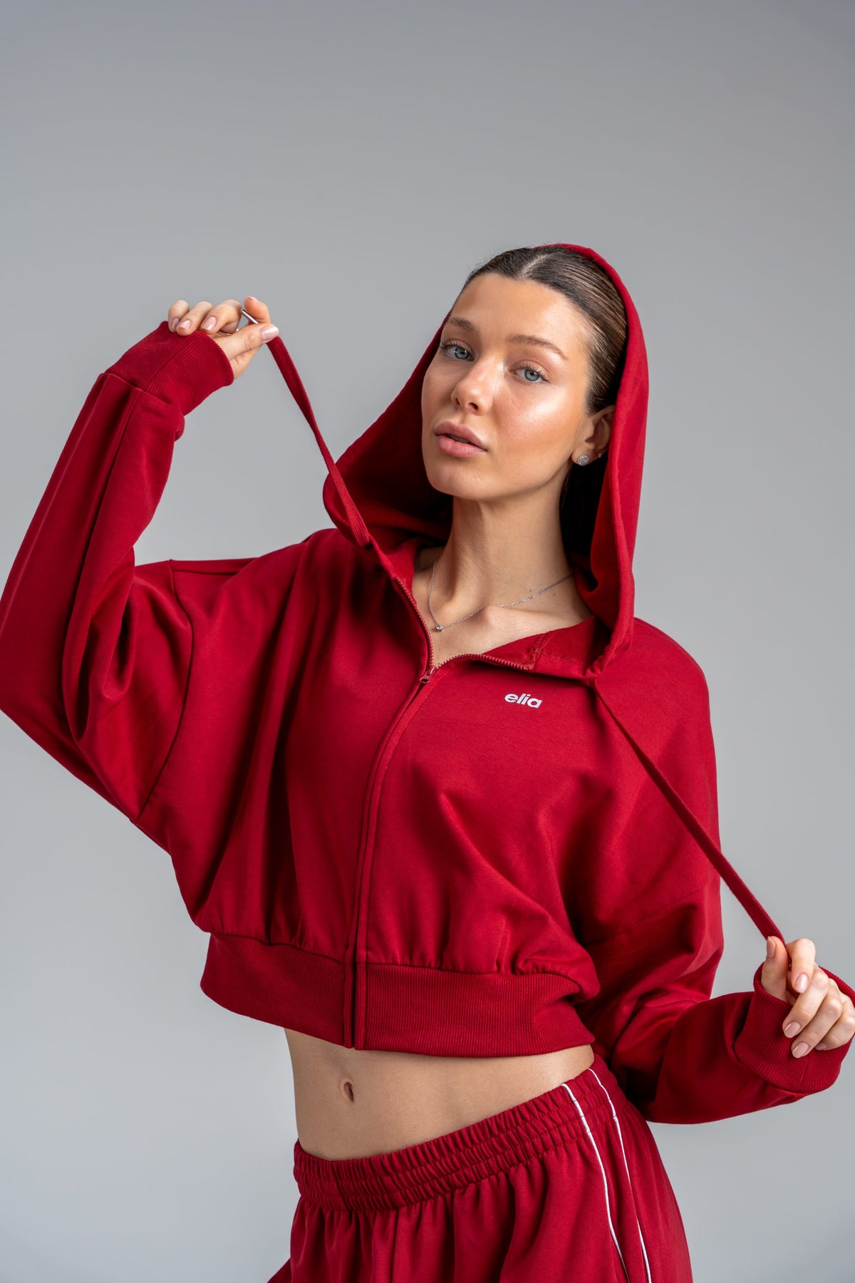 Cherry Red Sweatshirt