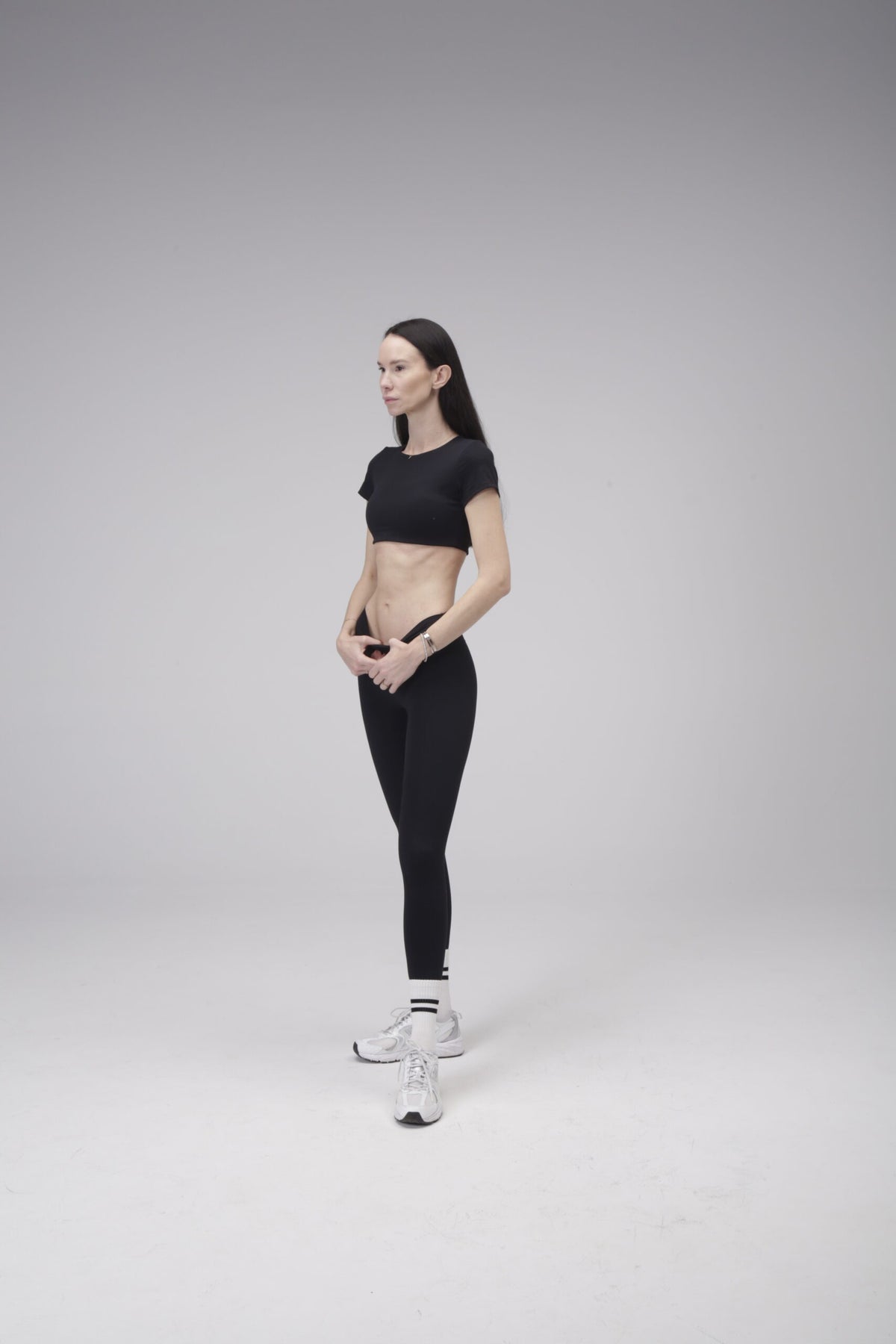 "Noir" Crop Top