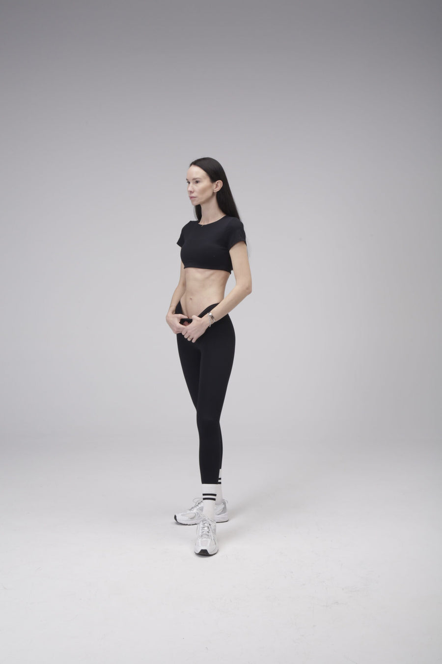 "Noir" Crop Top